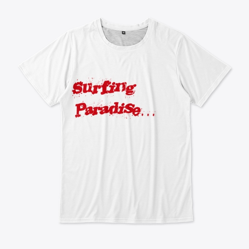 Wave Rider Tee: Surfing Paradise...