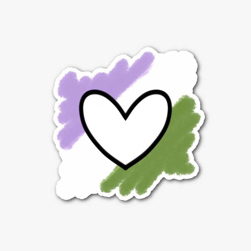 Genderqueer Hearts of Pride