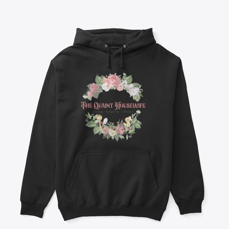 Quaint Housewife Wreath Hoodie