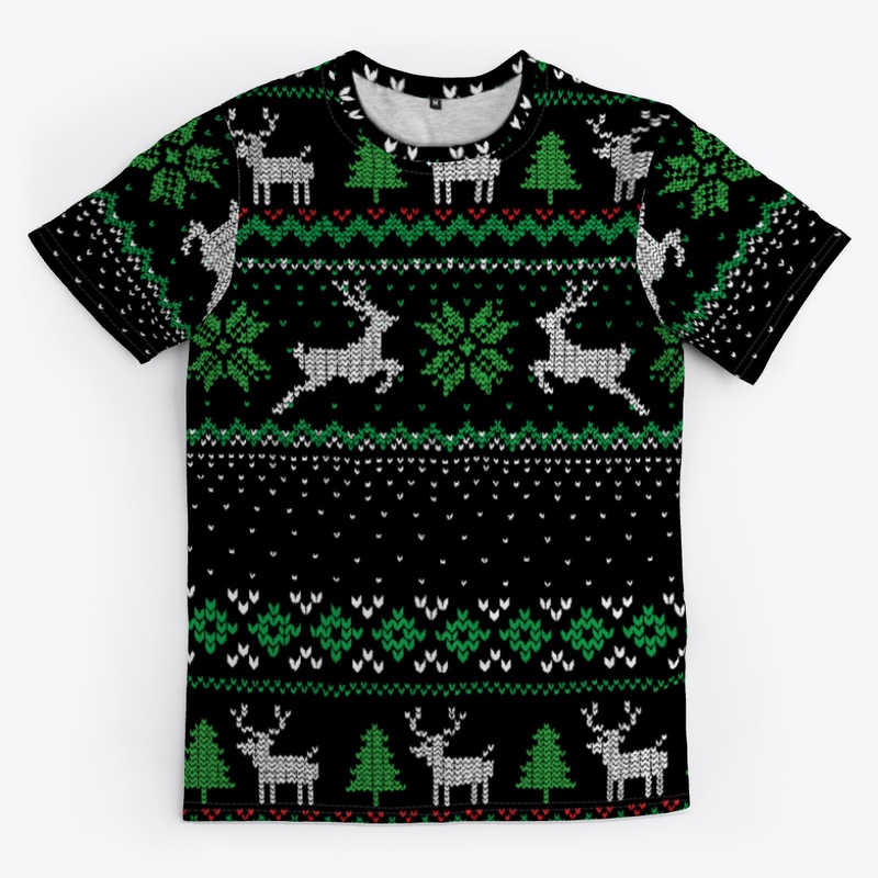 Christmas Knitted Reindeer 