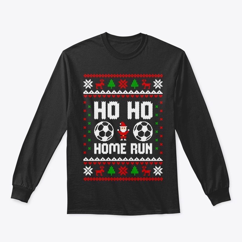 ho ho home run ugly sweater