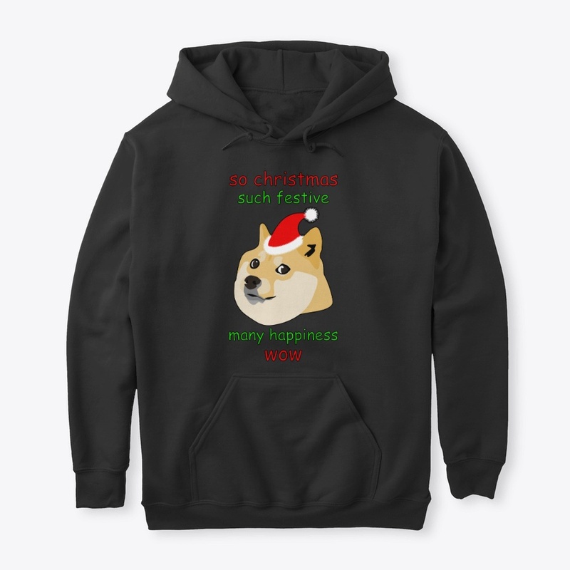 So Christmas - Doge Zipped Hoodie