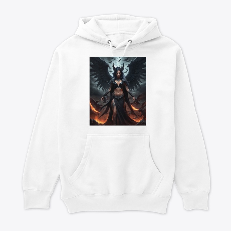 Fierce Winged Demoness Unleashed