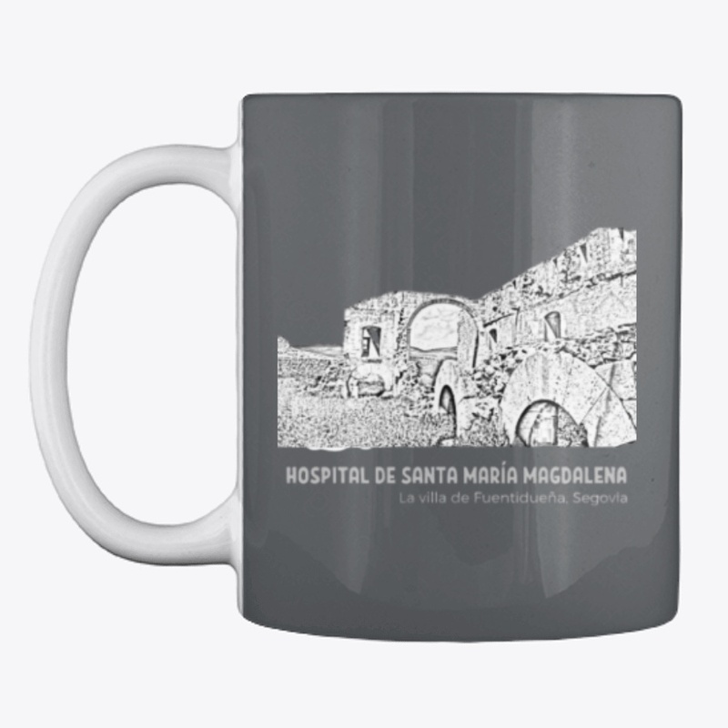 Hospital Magdalena en ruinas de pueblo 