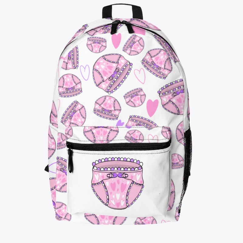 Pink Diaper print collection