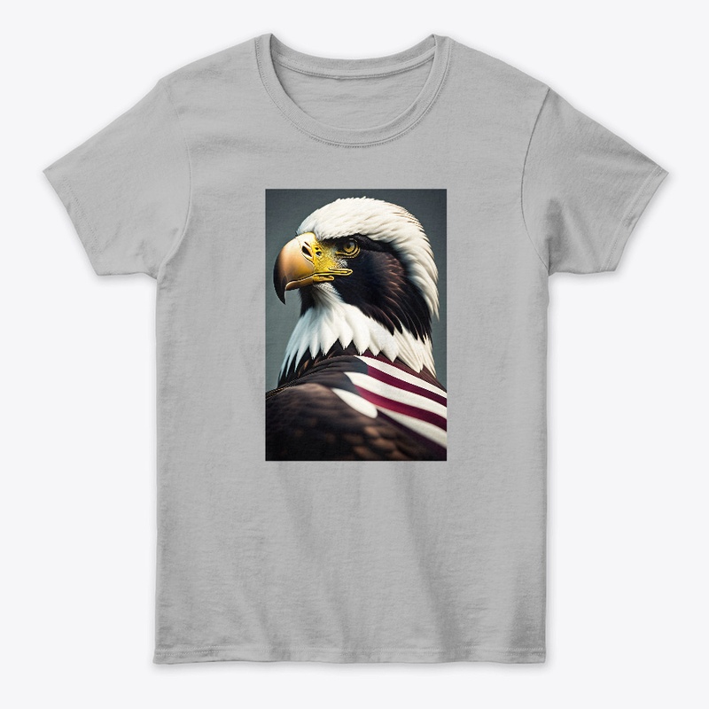 US fly high T-shirt design