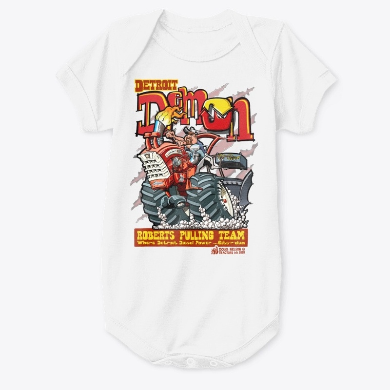 Cockshutt 1950 White Onesie
