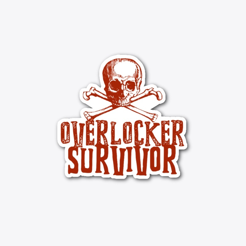 Overlocker Survivor Fun Sewing Gift 