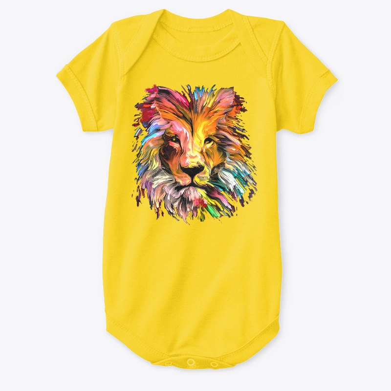 Wild Lion Image Tee-1