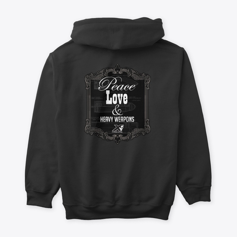 A-TACS Peace, Love & Heavy Weapons Tee