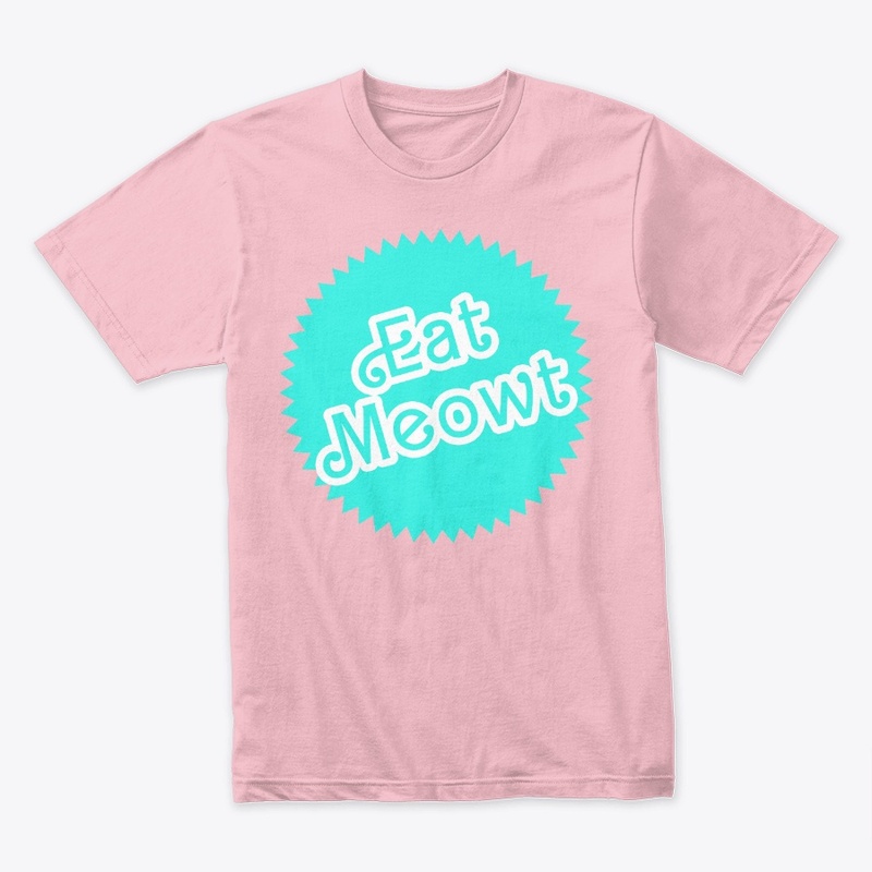 "Eat Meowt" Dolly Teal