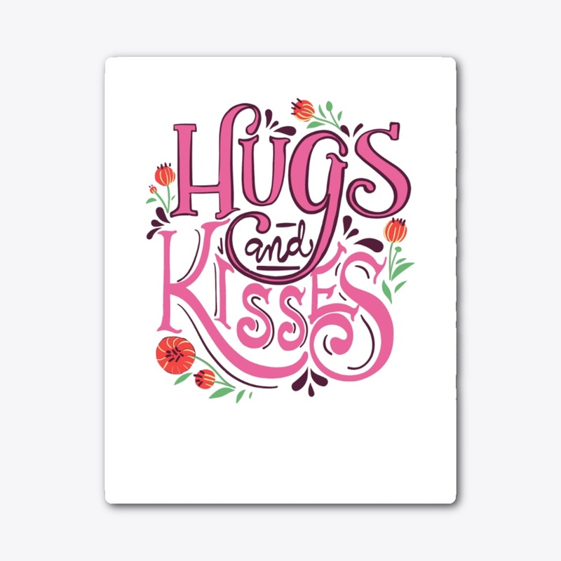 hugs and kisses pullover hoodie 