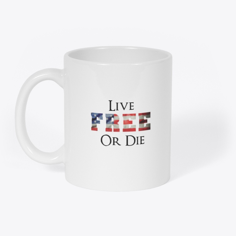 Live Free or Die (White)
