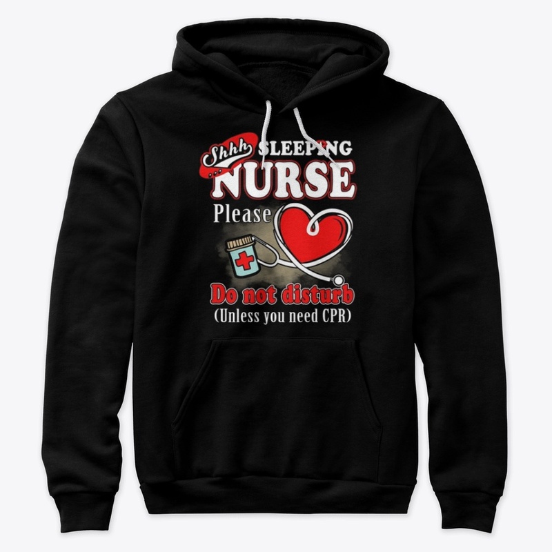 Sleeping Nurse Do Not Disturb