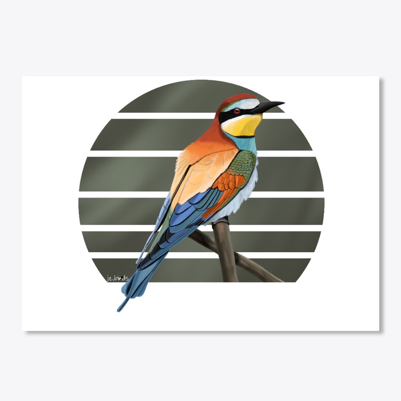 jz.birds Bee-Eater Bird Design