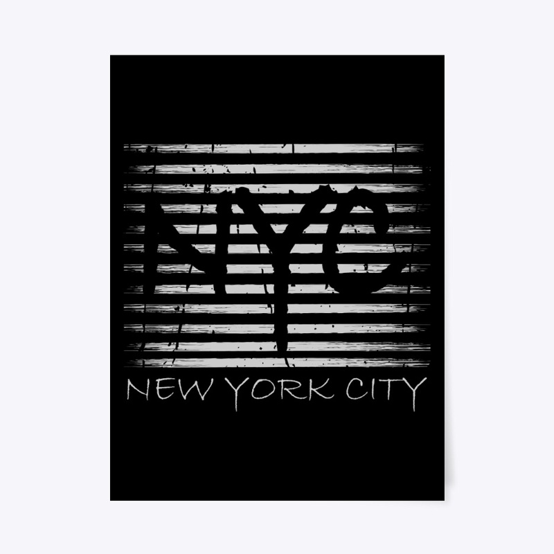 Black and White New York City Streetwear