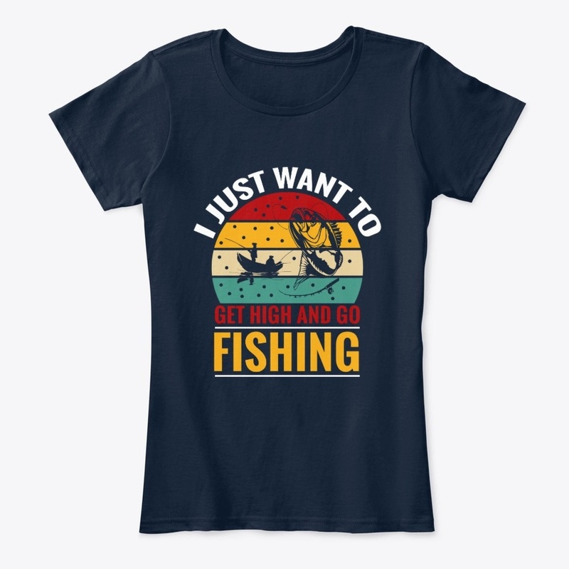 I Just Want to Go...Fishing T-shirt