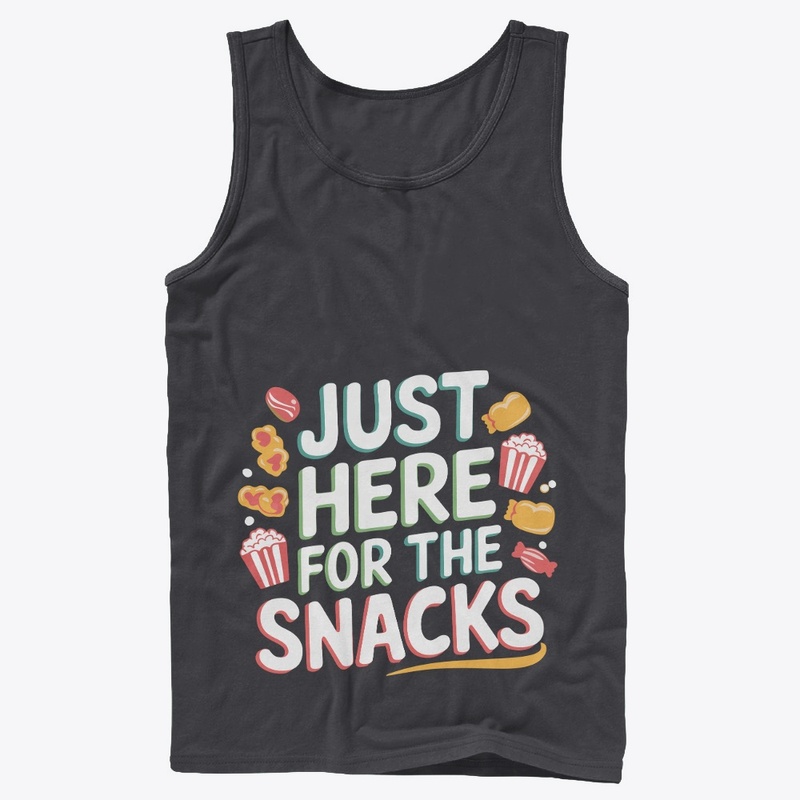Snacks Lover Tee with Nachos & Popcorn