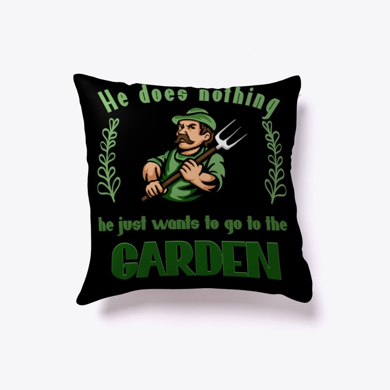 Gardener just wants to go to the garden.