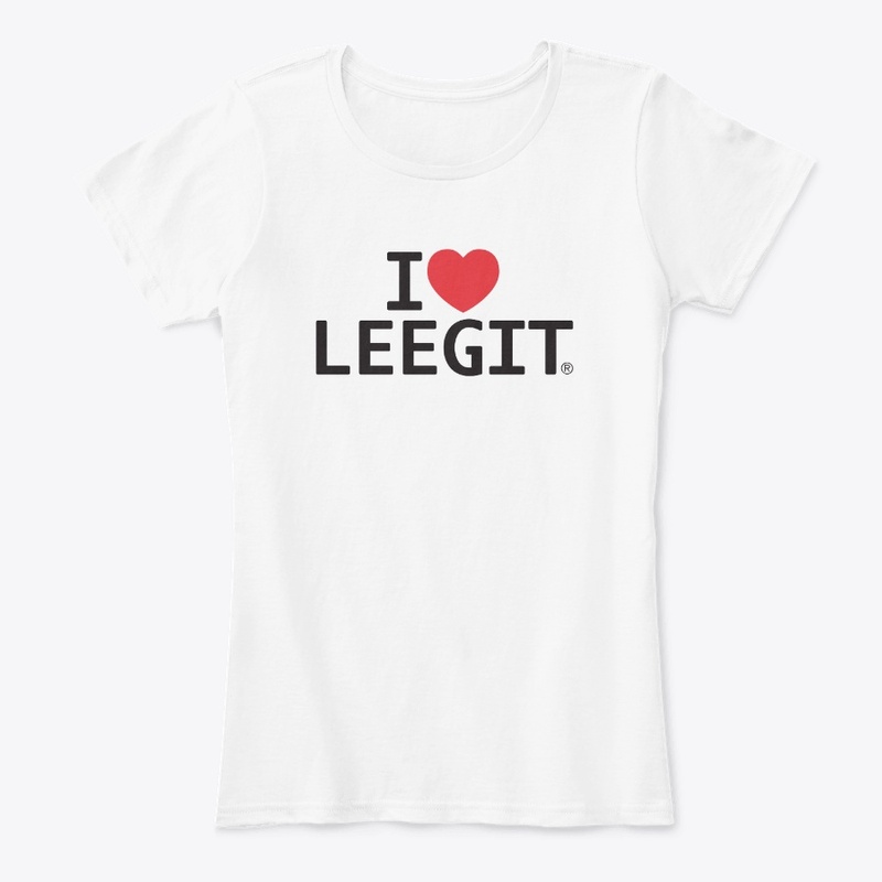 I Love Leegit (White)