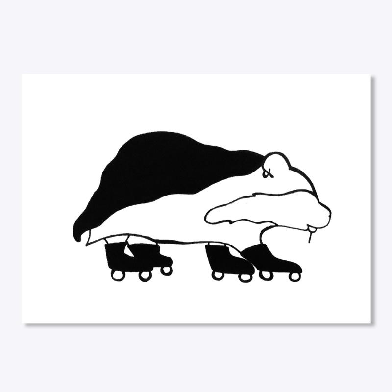 Hunny Badger Sticker