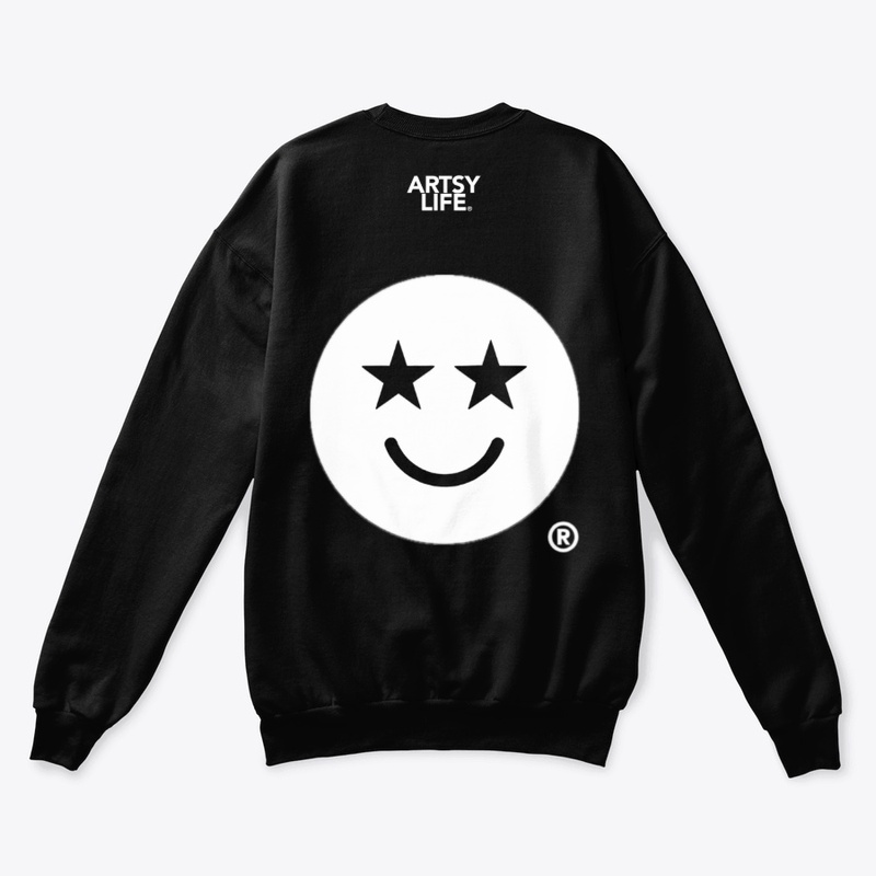 Artsy Smiley Face Logo Sweatshirt