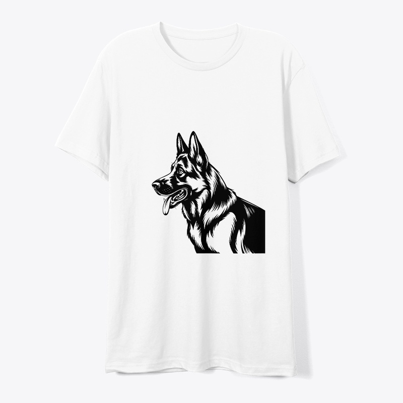 Bold German Shepherd Dog