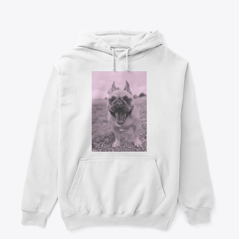 It's A Frenchie Thang! White T-Shirt Front