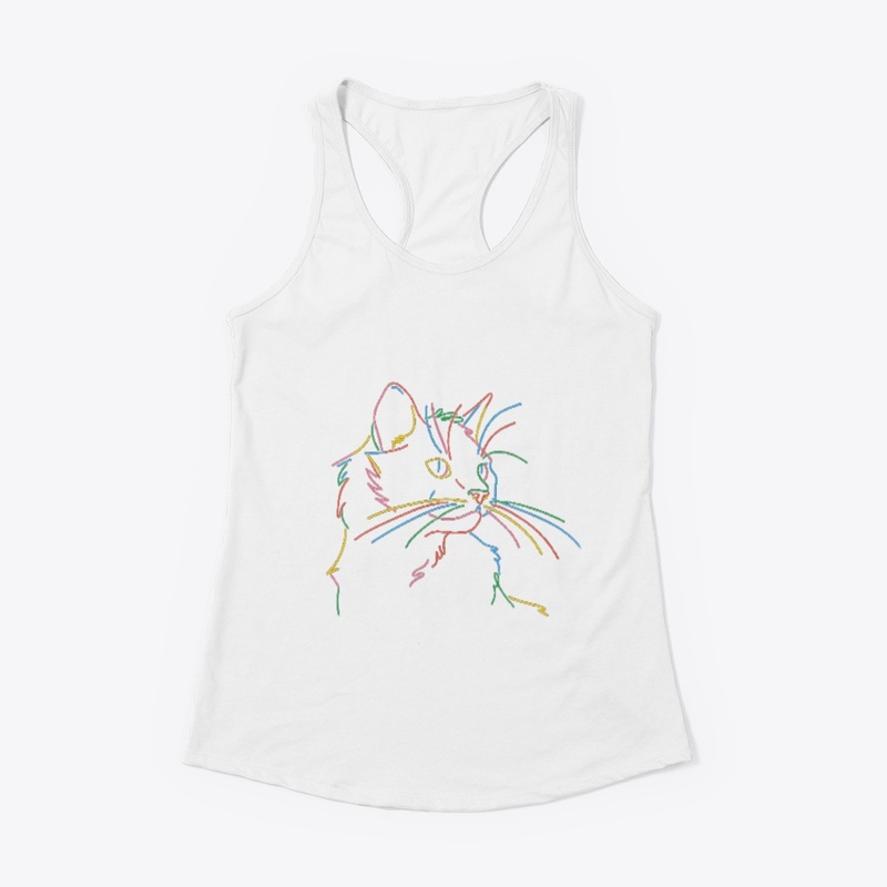 Cat Print T-Shirt & Hoodies