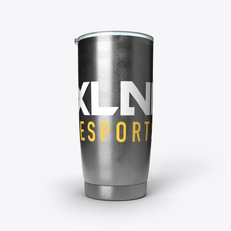 XLNC Esports Logo (White/Gold)