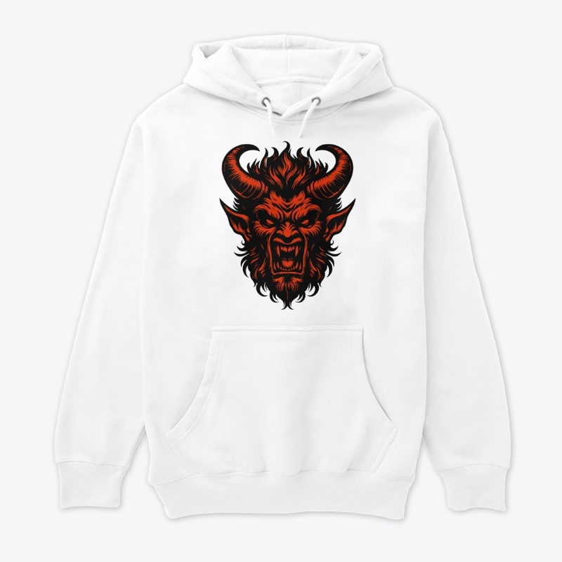 Powerful Devil Head Graphic