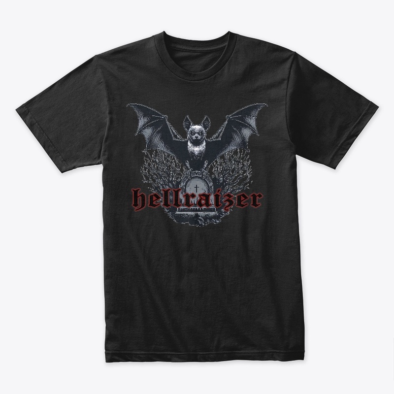 HellRaizer Bat on Tombstone