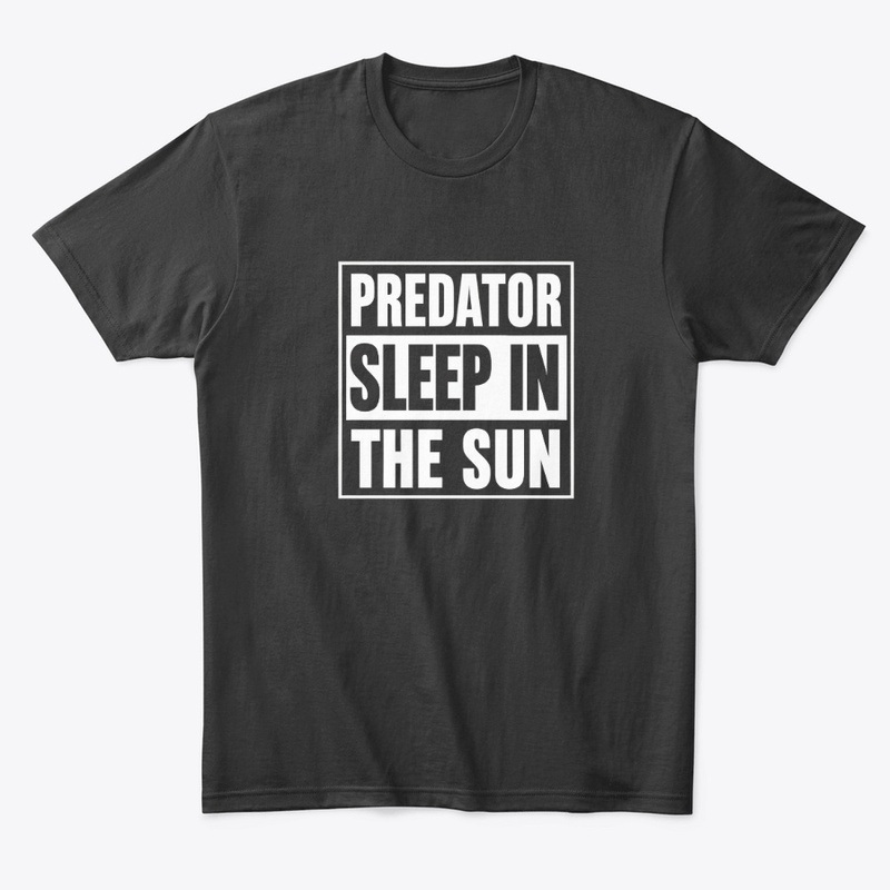 Predator Sleep in the Sun - Comfort Tee - Comfort Tee - Comfort Tee
