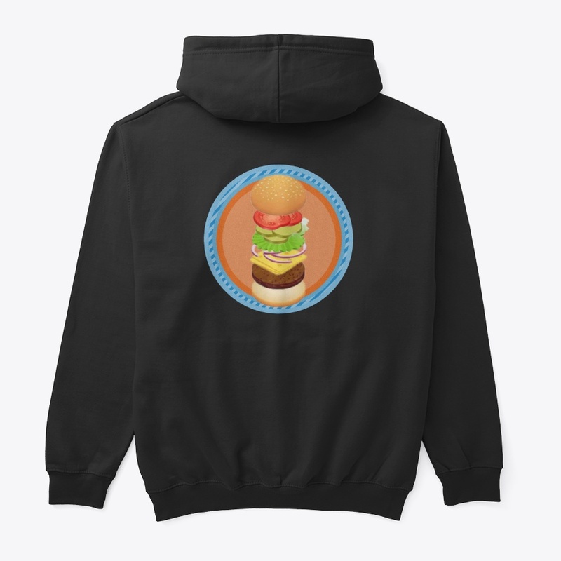 Takeout Food Burger Hoodie