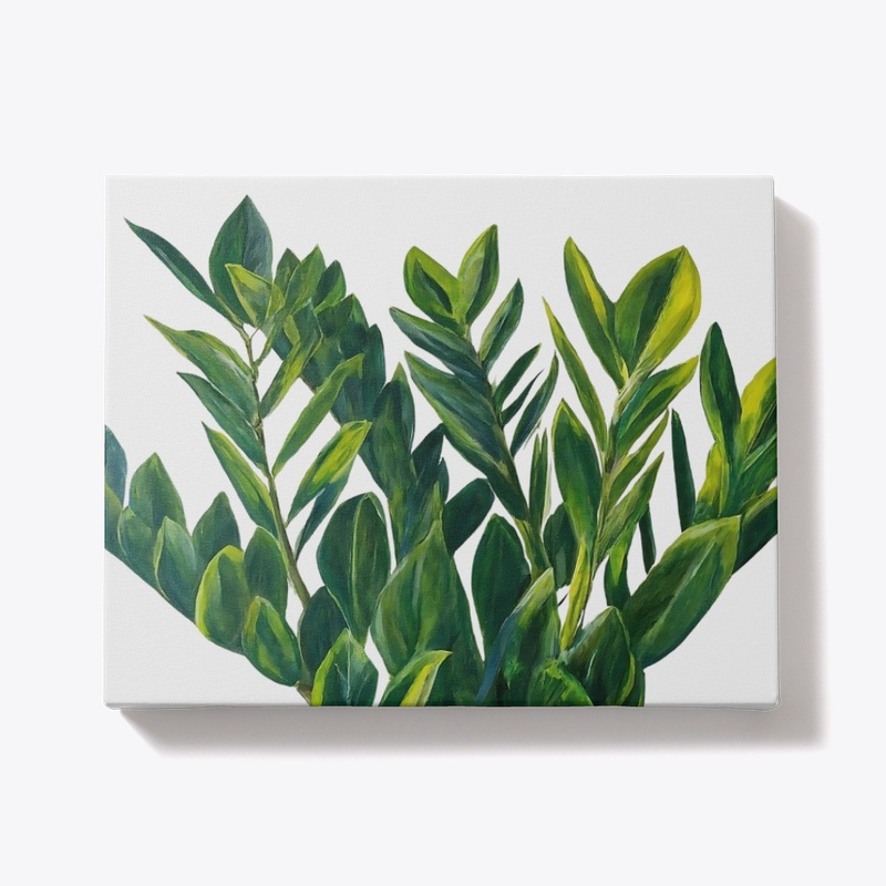 Zanzibar Gem Art Work for Plant Lover