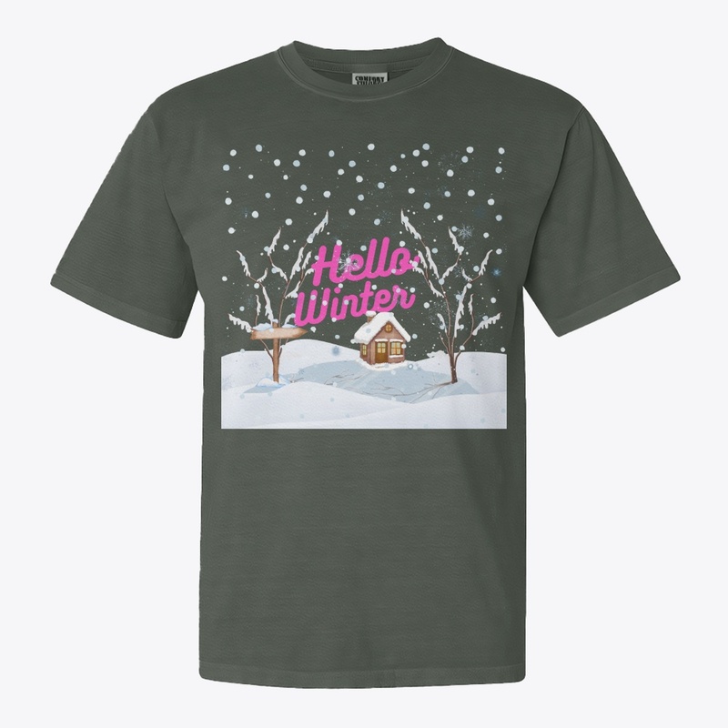 Hello Winter Cozy Cottage