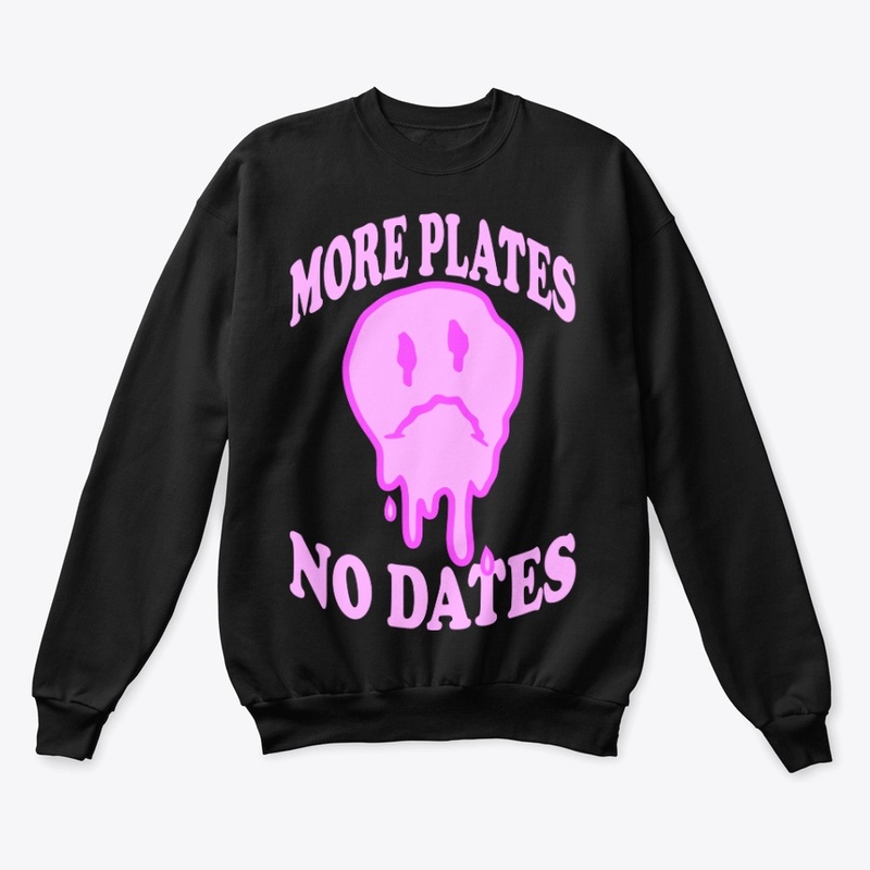 More plates, No dates (pink)