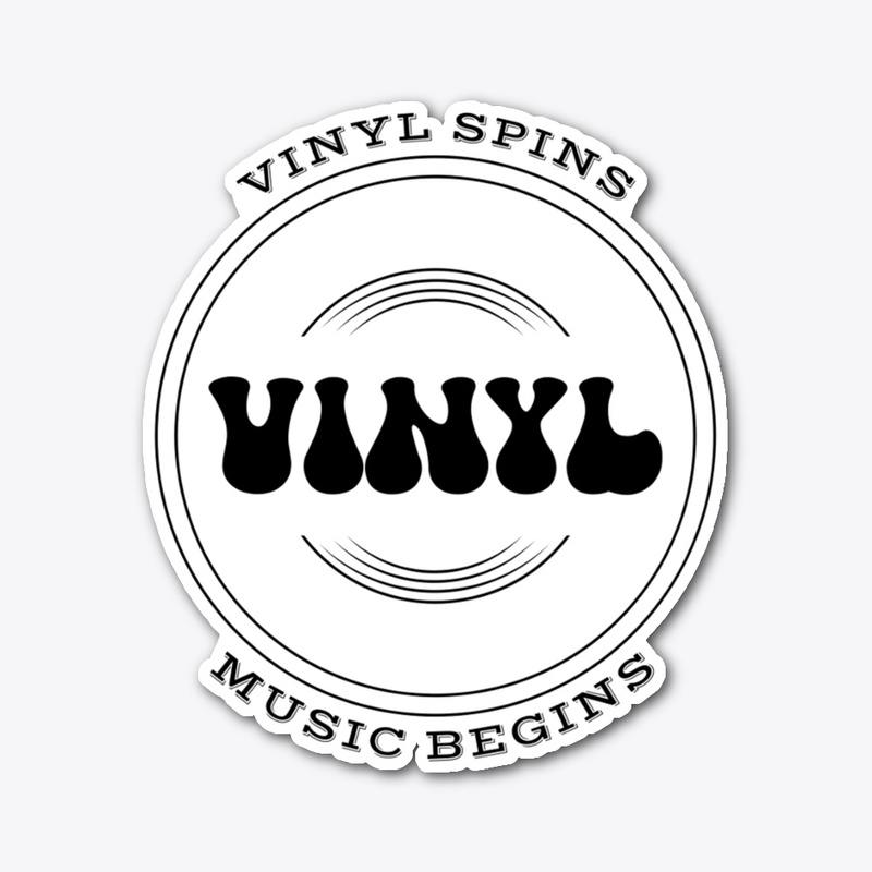 Vinyl Vinyl Spins Music Begins