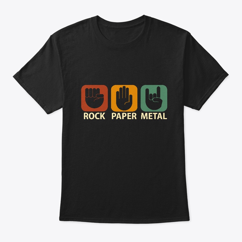 Rock Paper Metal Heavy Metal Humor