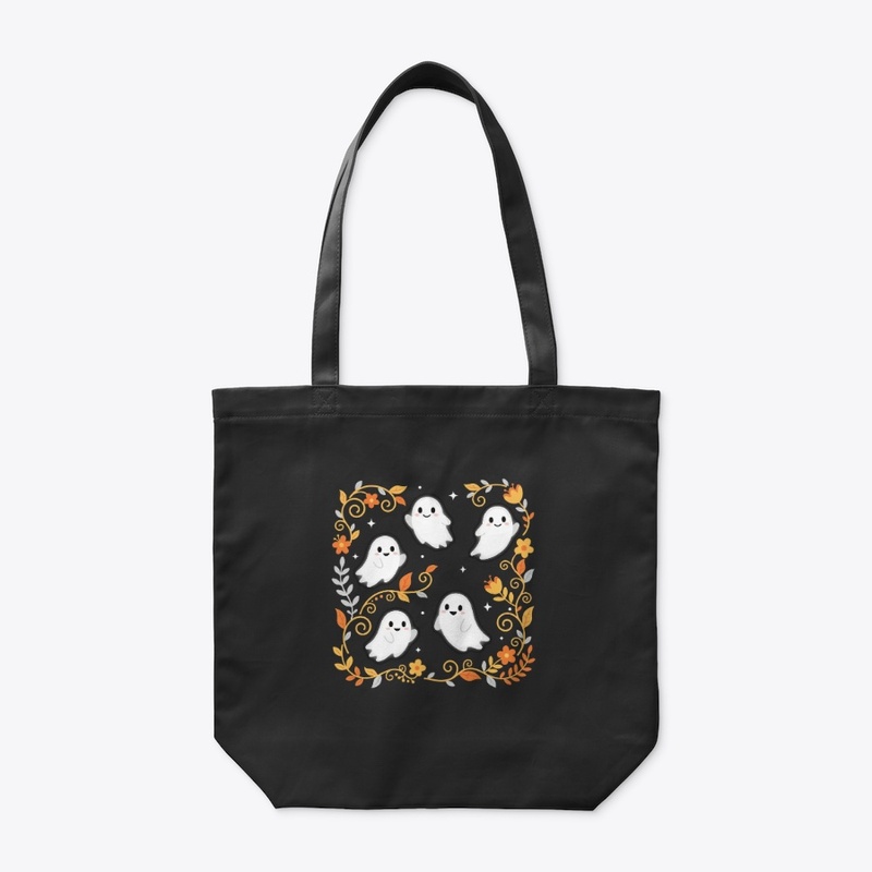 Smiling Ghosts & Autumn Florals