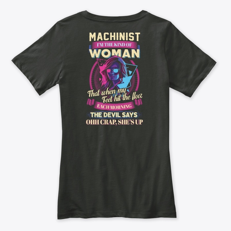 Kind of Female Machinist hoodie