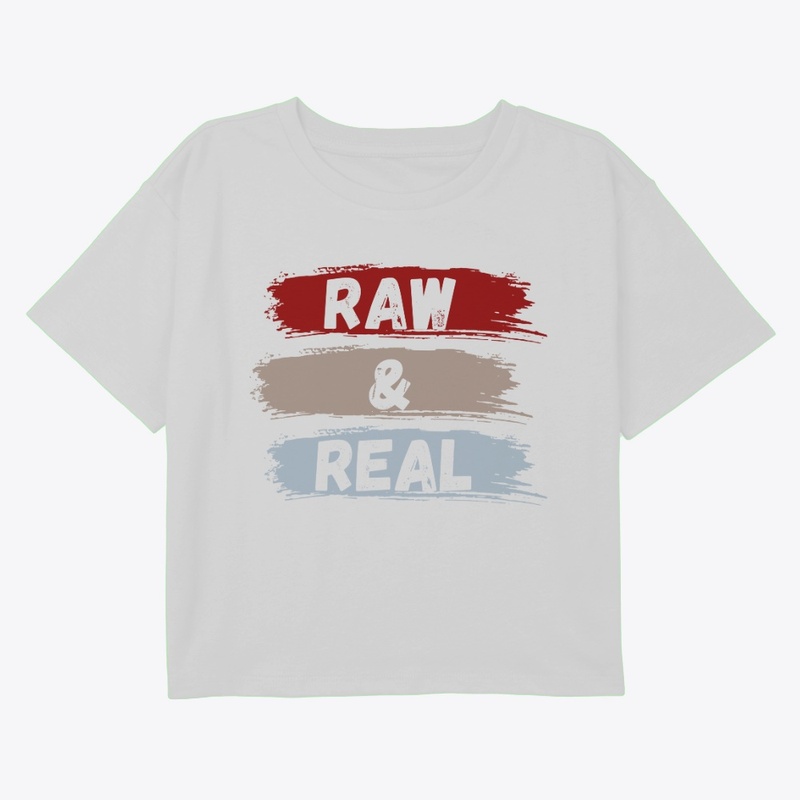 Raw & Real  Distressed Brush Stroke