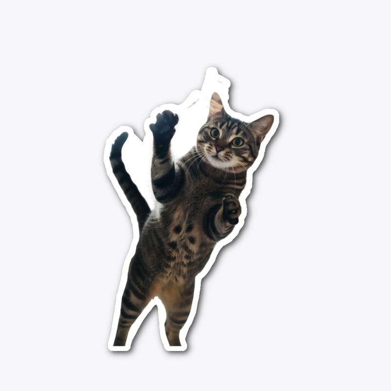 Cat Contemplating the Void