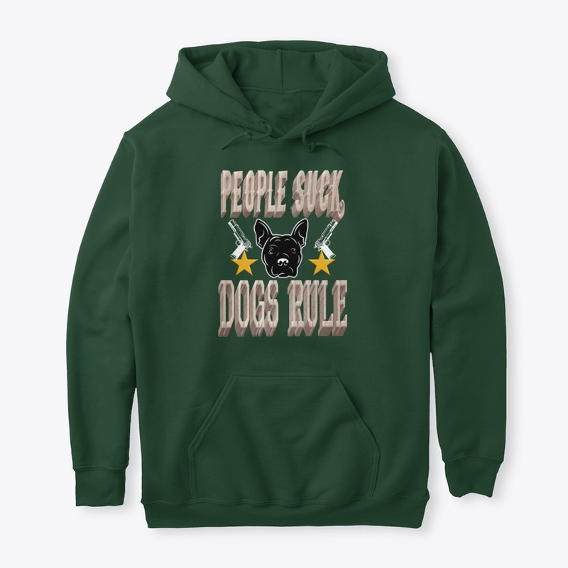 People suck,dogs rule...t-shirt