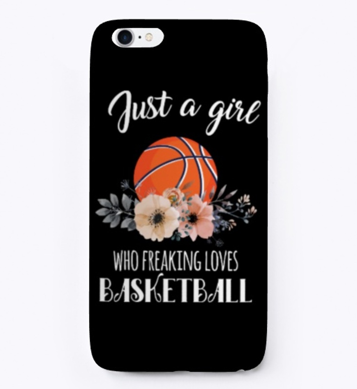 Just Girl Freaking Loves Basketball