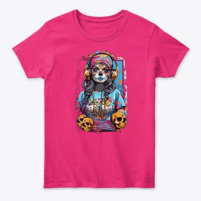 DEAD HIPHOP classic GIRL T-shirt 
