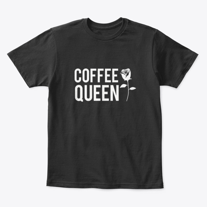 Coffee Queen Rose Classic T-shirts