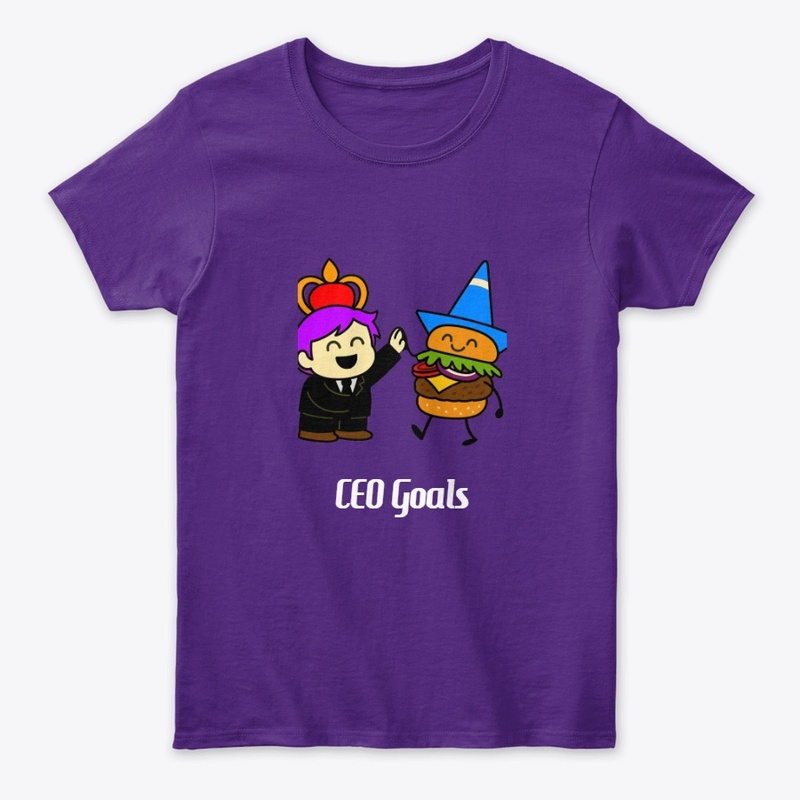 'CEO Goals' merch