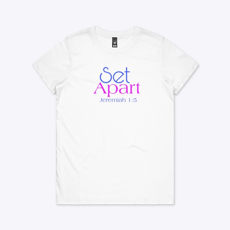 You are set apart
