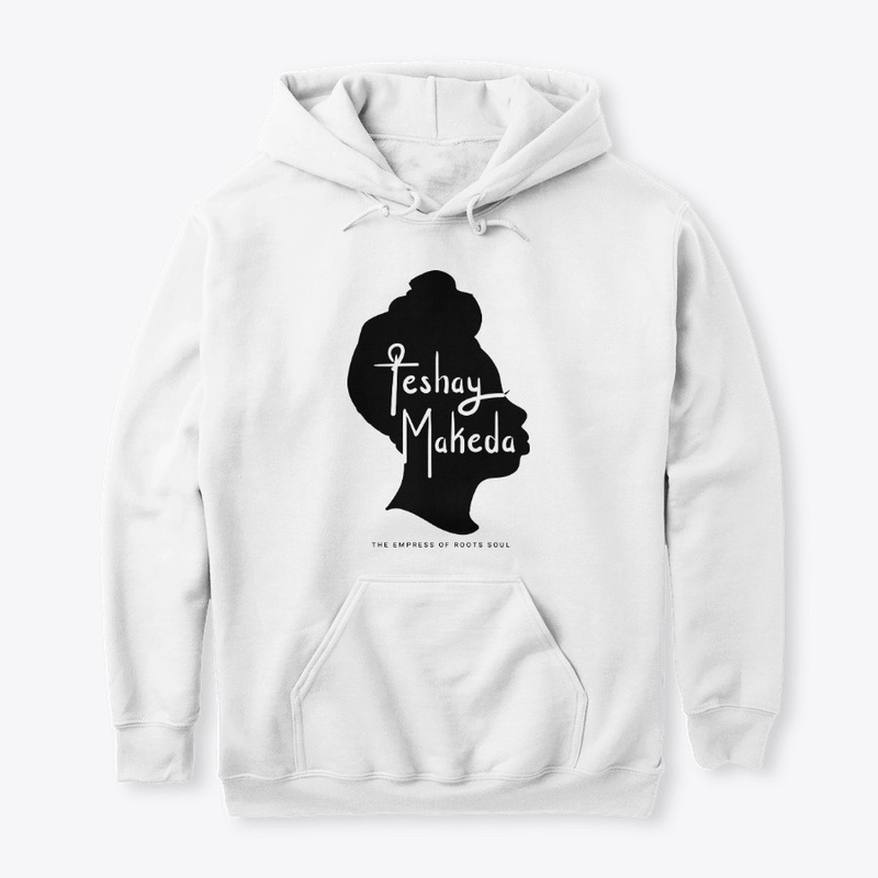 Teshay Makeda Classic White Hoodie